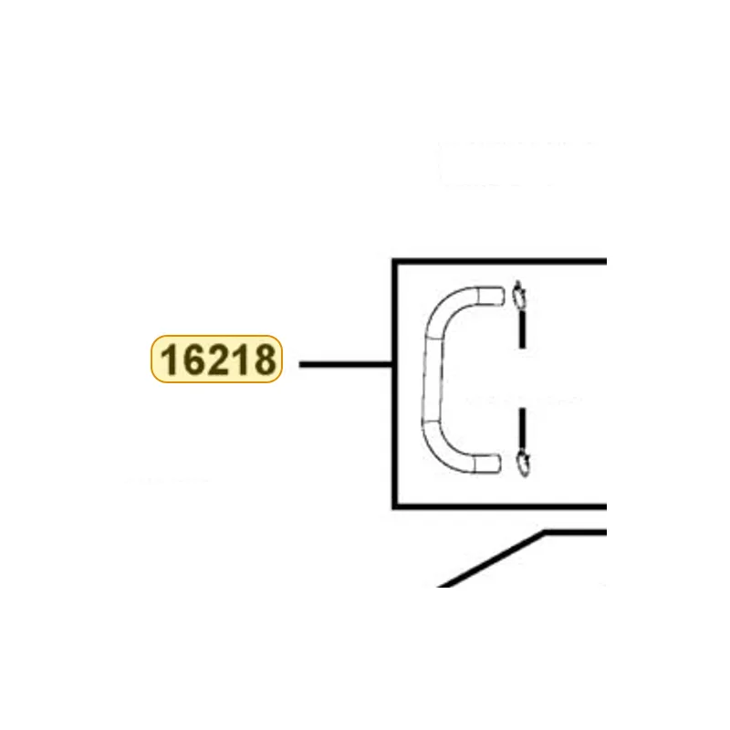 16218-KHD8-E00 TUBE ASSY INLET PIPE CARB — diagram cutout