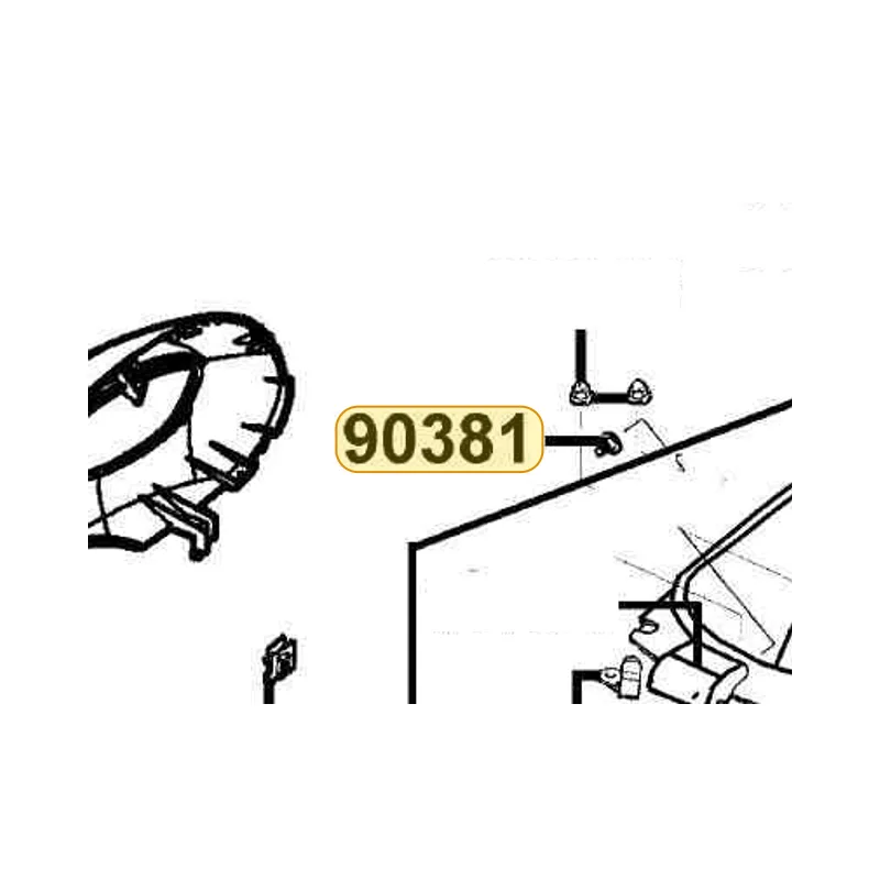 90381-GZE5-001 SCREW SPECIAL 6*17 — diagram cutout