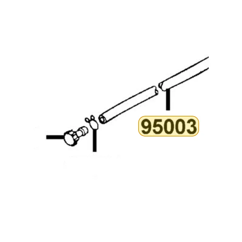 95003-23027-60 V TUBE 8*12*270 — diagram cutout