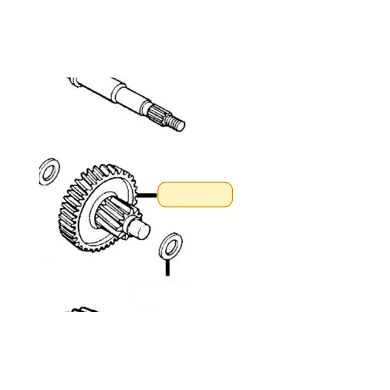 23420-KFC8-900 SHAFT COMP COUNTER (15T/46T) — diagram cutout