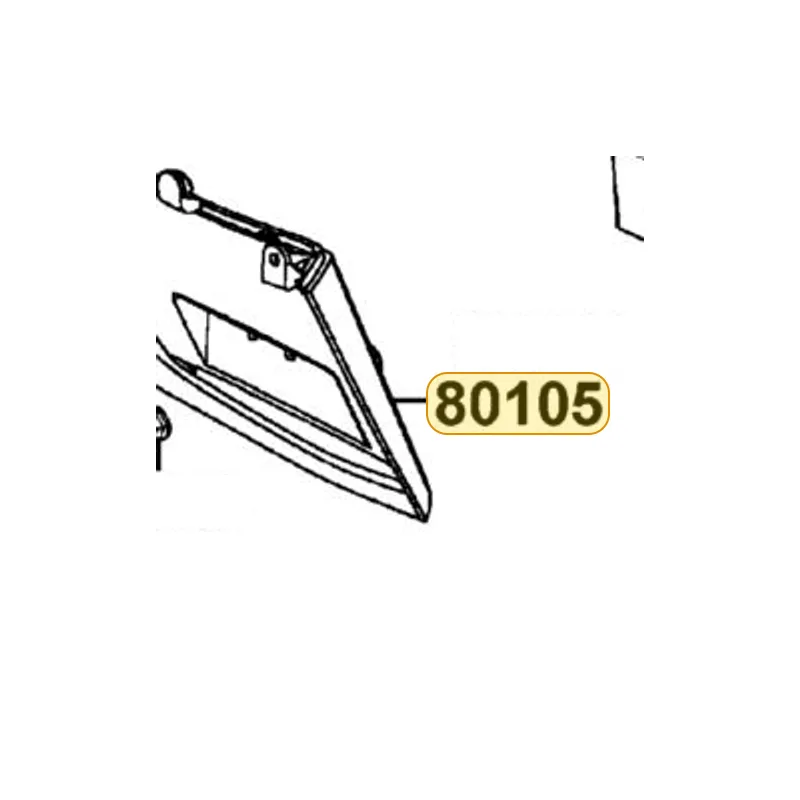 80105-KHE7-900 FENDER RR — diagram cutout