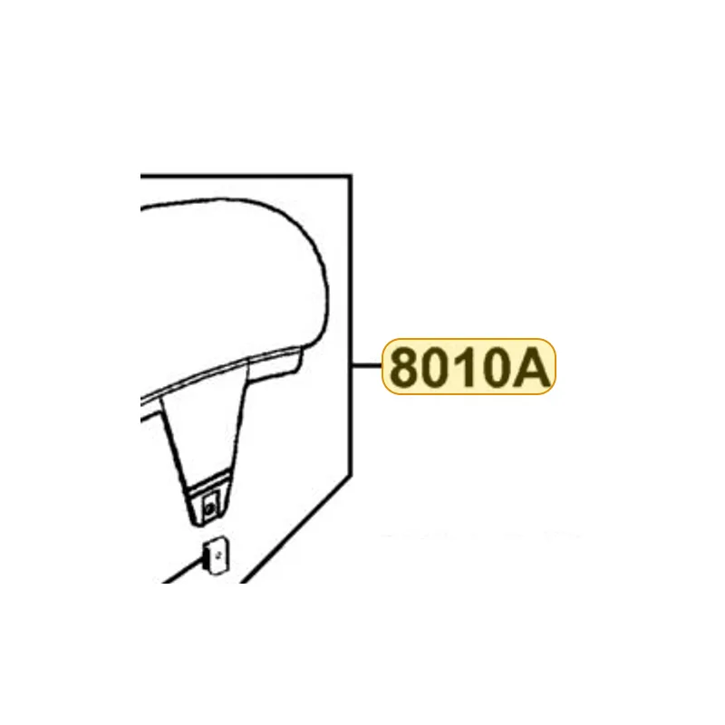 8010A-KHE7-900 FENDER ASSY RR TIRE — diagram cutout