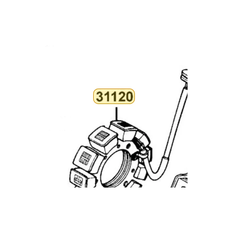 31120-KHD8-B0A STATOR COMP (D406) — diagram cutout