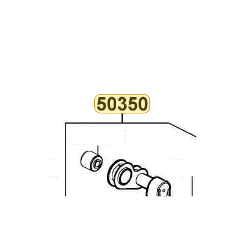50350-KHE7-E00 ENG HANGER COMP — diagram cutout