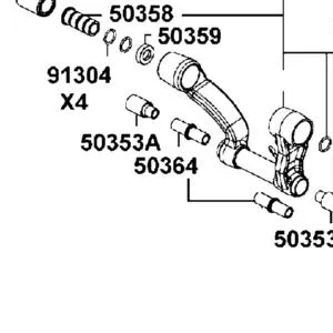 50364-KHE7-E00 COLLAR — diagram cutout