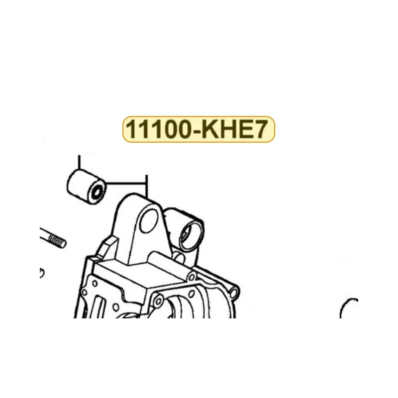 11100-KHE7-305 CASE SET R CRANK — diagram cutout