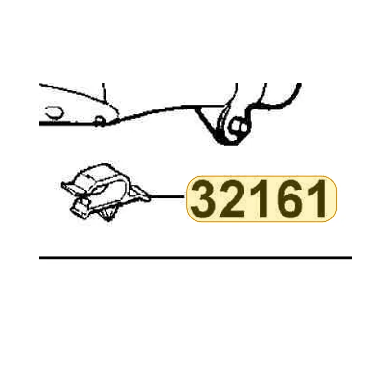 32161-3C93-004 CLIP HARNESS WIRE — diagram cutout