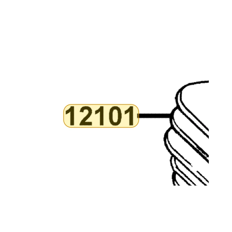 12101-KEB7-901 CYLINDER — diagram cutout