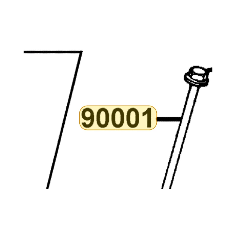90001-GKAK-901 BOLT FLANGE 7*100 (G) — diagram cutout