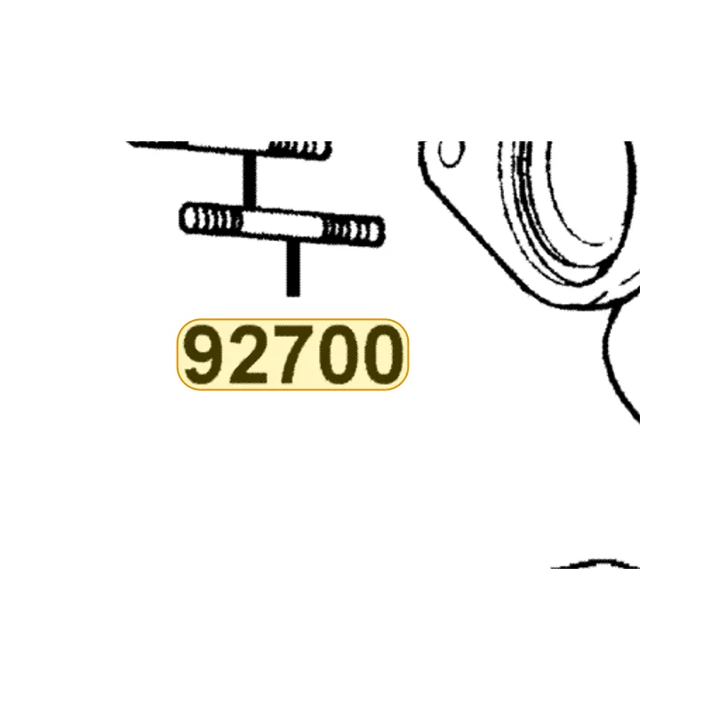 92700-06028-1B BOLT STUD 6*28 — diagram cutout