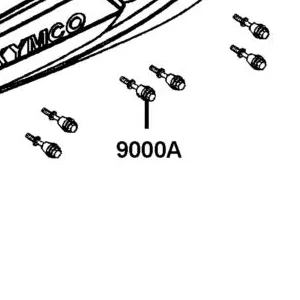 9000A-KTDT-900 BOLT ASSY SPECIAL 6*29.5 — diagram cutout