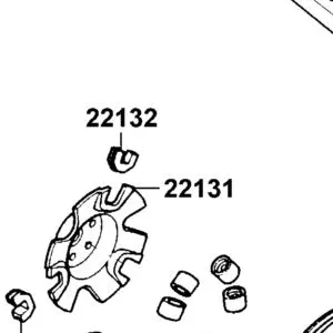 22131-GHAH-781 PLATE RAMP — diagram cutout