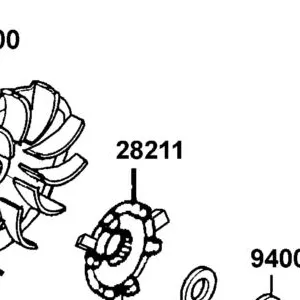 28211-KEB7-900 RATCHET KICK STARTER — diagram cutout