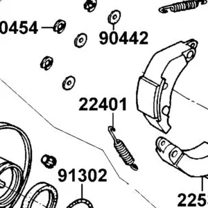 22401-GBG2-900 SPRING CLUTCH — diagram cutout