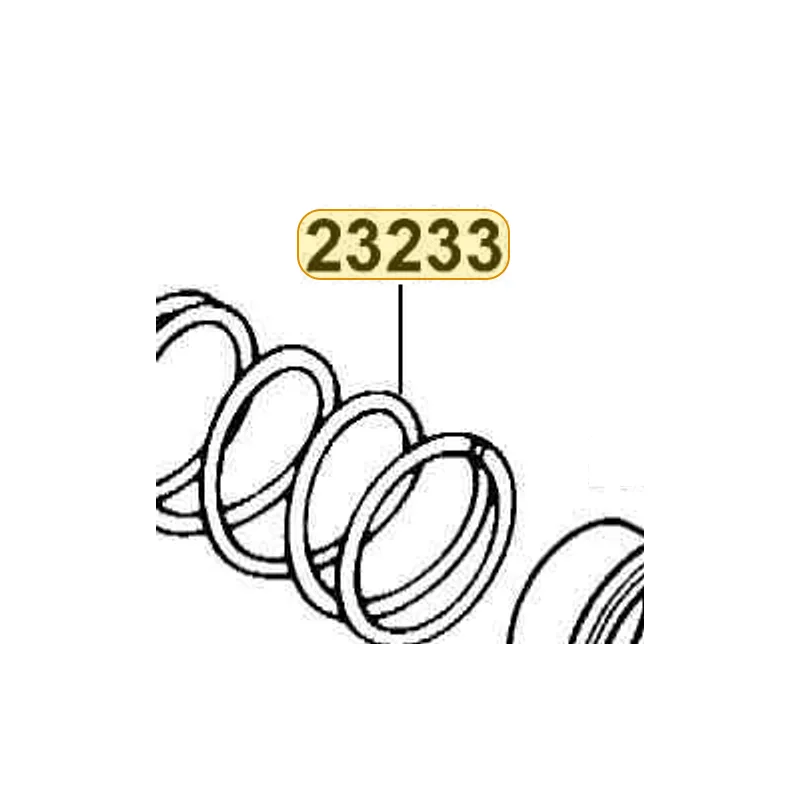 23233-GHE8-001 SPG DRIVEN FACE — diagram cutout