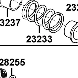 23233-GHE8-001(wrong) SPG DRIVEN FACE — diagram cutout