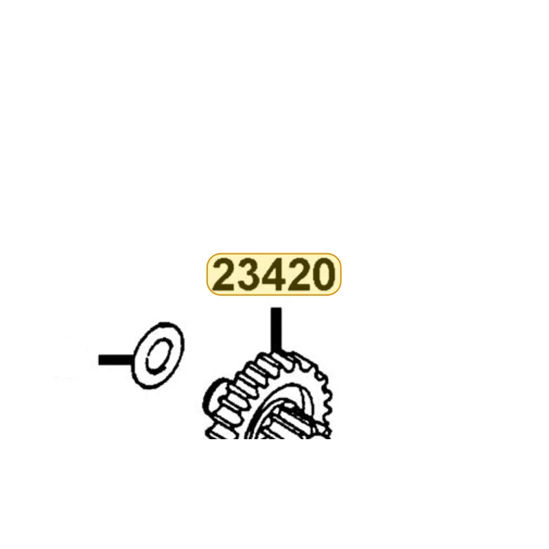 23420-KEB7-900 SHAFT COMP COUNTER — diagram cutout