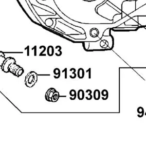 91301-0C53-001 O RING 7.5X1.5 — diagram cutout