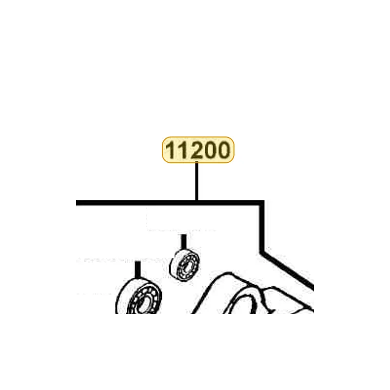 11200-KEB7-325 CRANK CASE SET LEFT — diagram cutout