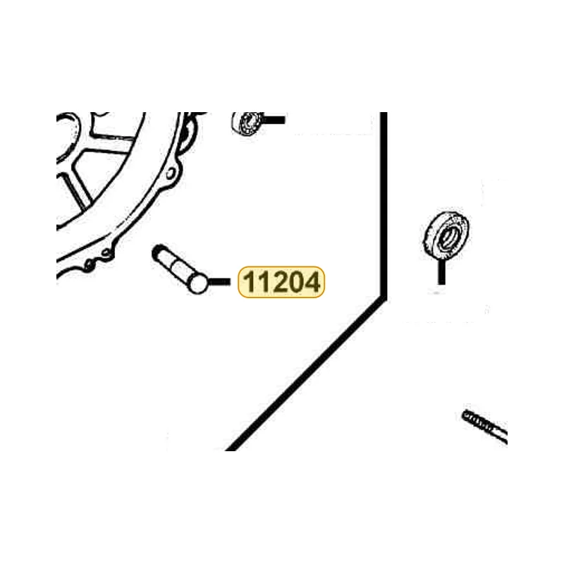11204-KEB7-900 PIN SPG HOOK — diagram cutout