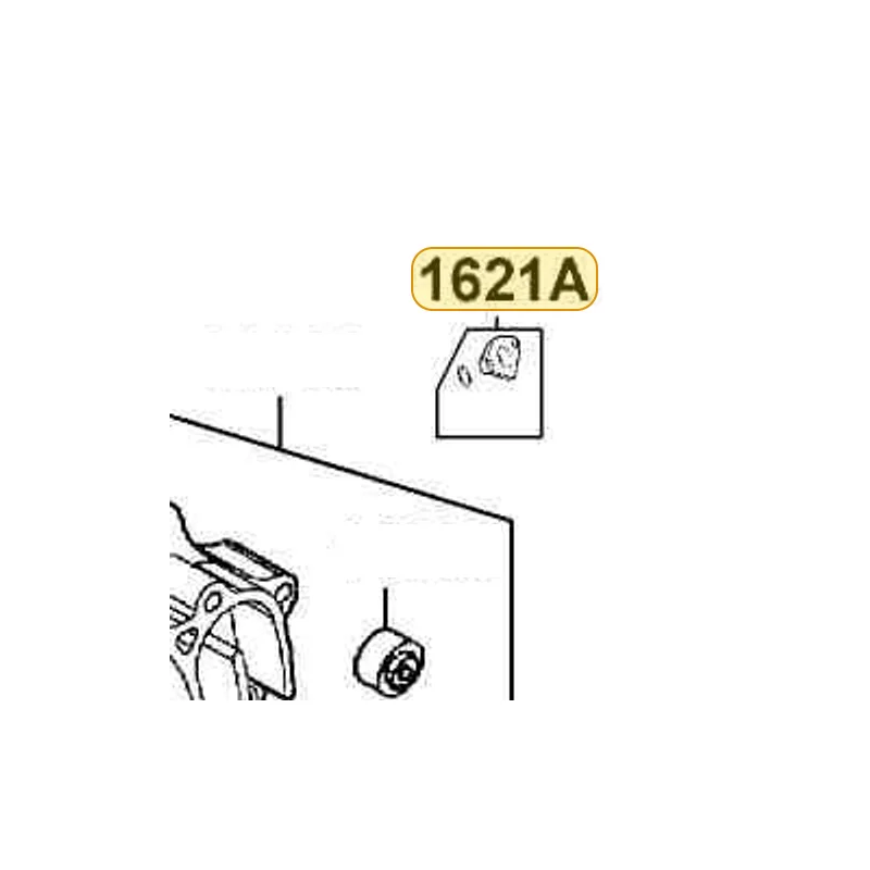 1621A-GKAK-901 INSULATOR CARB ASSY — diagram cutout