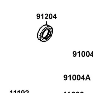 91204-KNBN-90A OIL SEAL 17*30*6 — diagram cutout