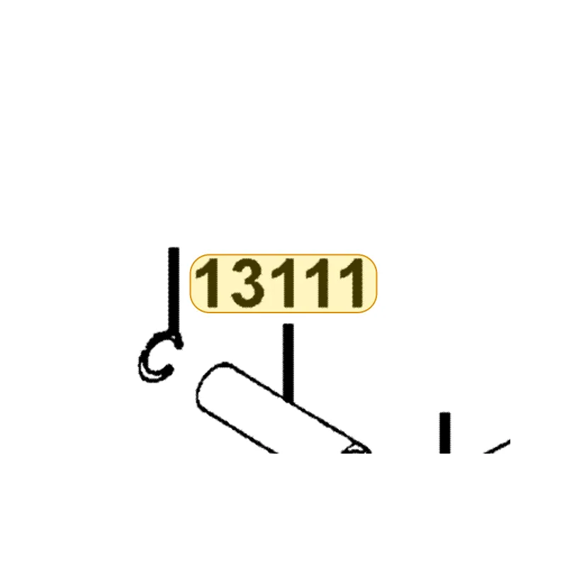 13111-1F66-001 PIN PISTON — diagram cutout