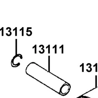13111-1F66-001(wrong) PIN PISTON — diagram cutout