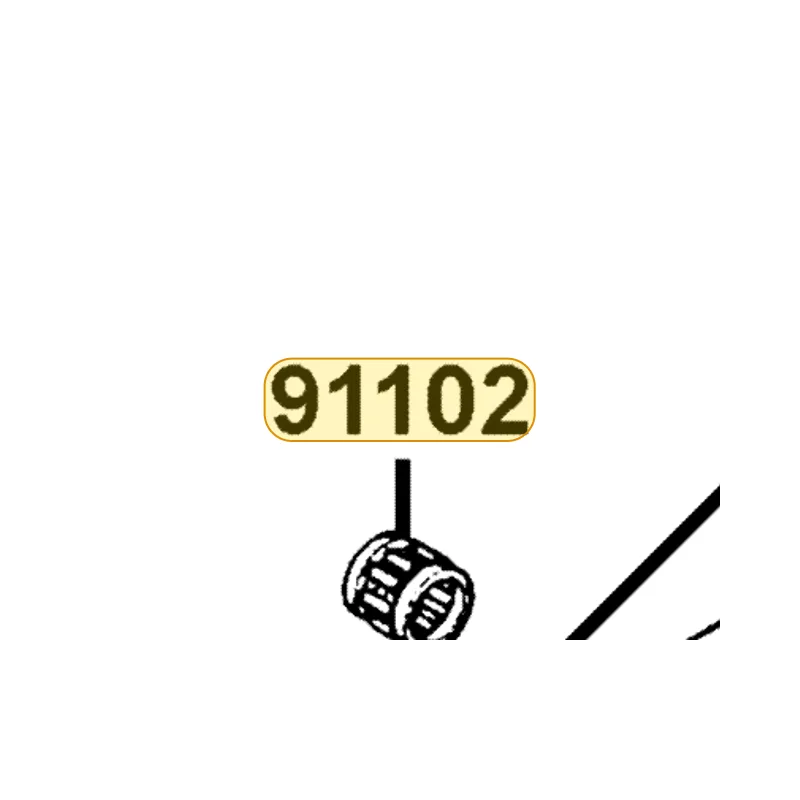 91102-GLW0-009 BRG CON-ROD S. E. — diagram cutout