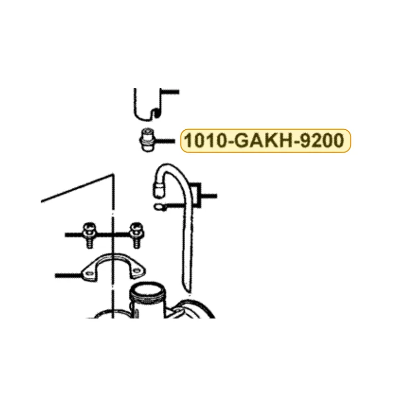 1010-GAKH-9200 NEEDLE JET — diagram cutout