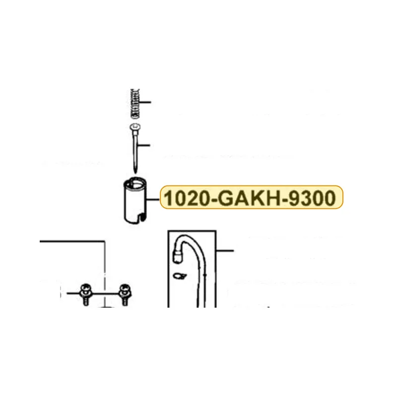 1020-GAKH-9300 THROTTLE VALVE — diagram cutout