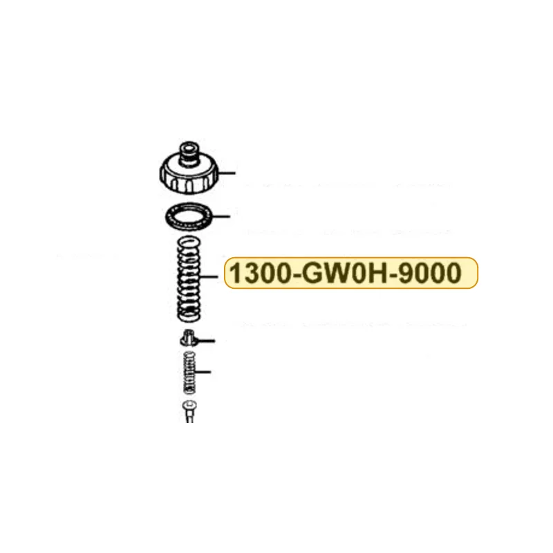 1300-GW0H-9000-K SPG COMPR — diagram cutout