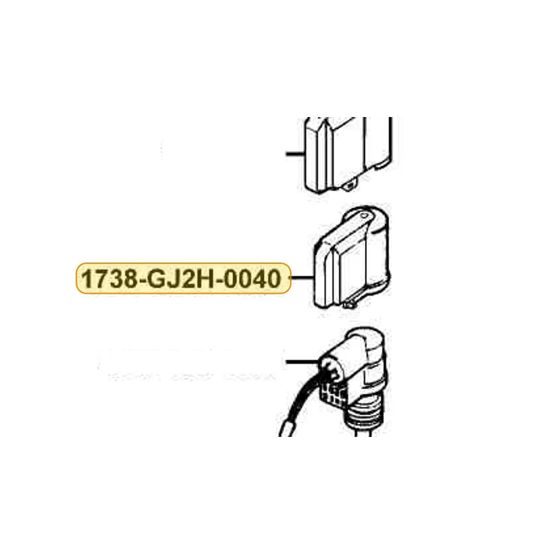 1738-GJ2H-0040 HOLDER CAP — diagram cutout