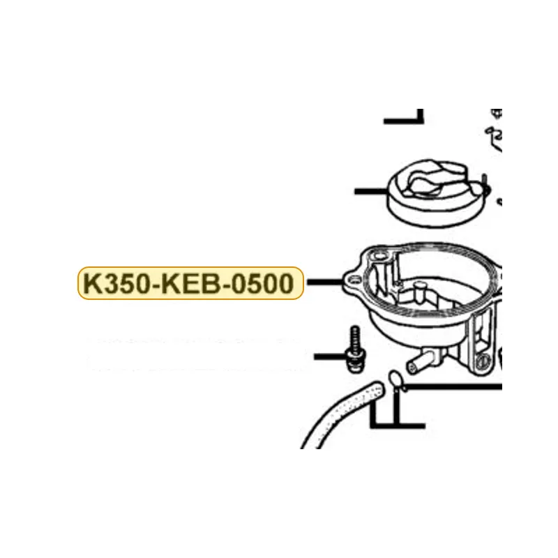 K350-KEB-0500 FLOAT CHAMBER SET — diagram cutout