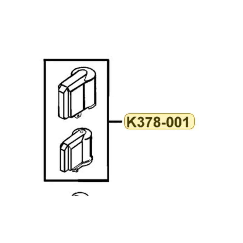 K378-001 CAP ASSY — diagram cutout