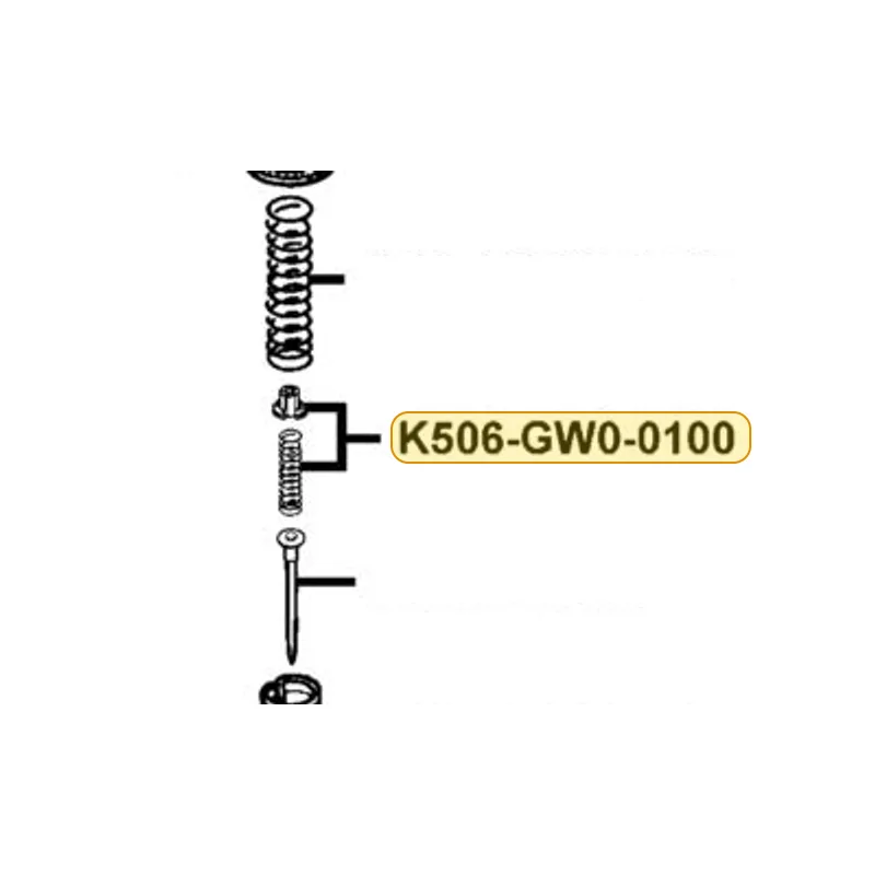 K506-GW0-0100 VALVE PLATE SET — diagram cutout