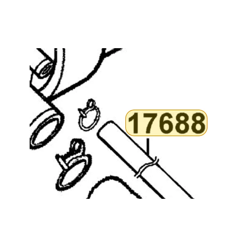 17688-KHE7-900 TUBE ASSY CANISTER - FILLER — diagram cutout