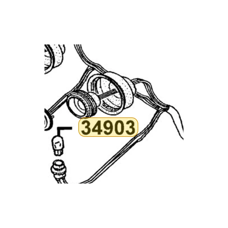 34903-KALA-900 BULB POSITION (12V 5W) — diagram cutout