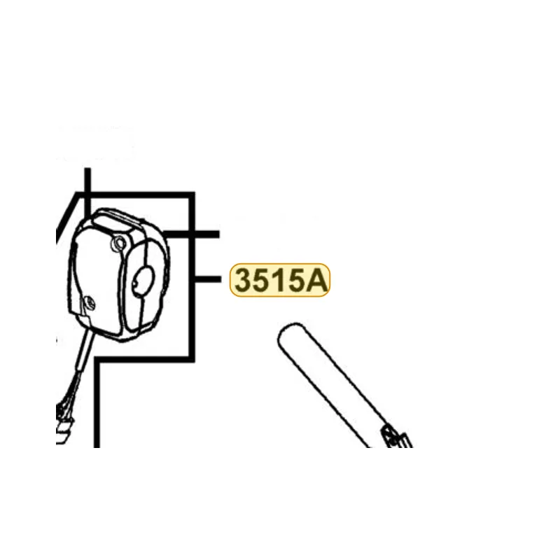 3515A-KFA6-M00 SW ASSY RH HNDL COMP — diagram cutout