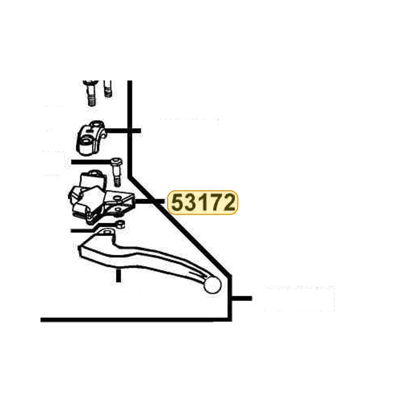 53172-KTCT-900 BRKT HNDL L — diagram cutout