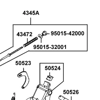 95015-32001 JOINT B BRAKE ARM — diagram cutout