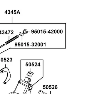 95015-42000 NUT B ADJUST — diagram cutout