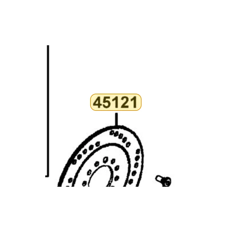 45121-KECE-900 DISK FR BRK — diagram cutout