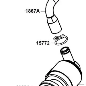 15772-5A51-001 CLIP BREATHER TUBE (15.5mm) — diagram cutout
