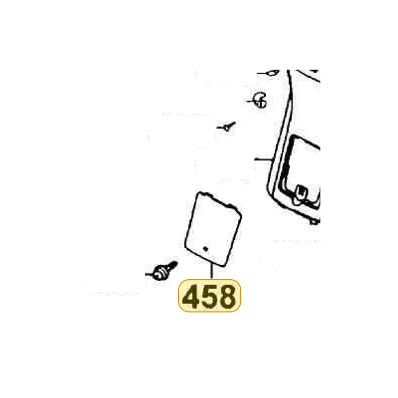 80153-KEB7-900-N1R COVER PLUG MAINT (Black) — diagram cutout