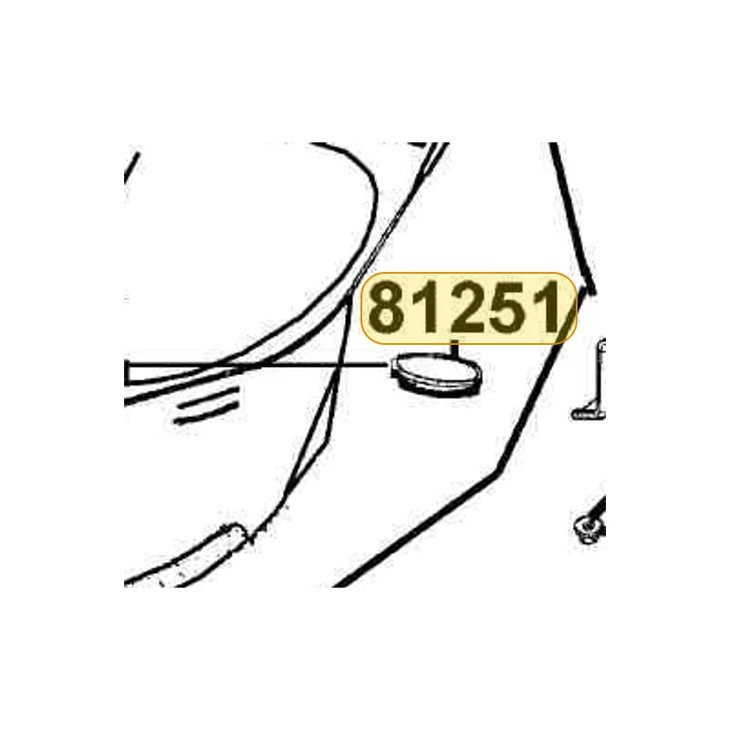 81251-KEB7-900 CUSHION HELMET — diagram cutout