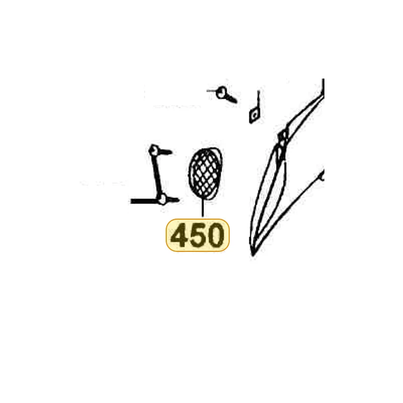 83501-KEB7-900-N1R GRILL R BODY COVER (Black) — diagram cutout