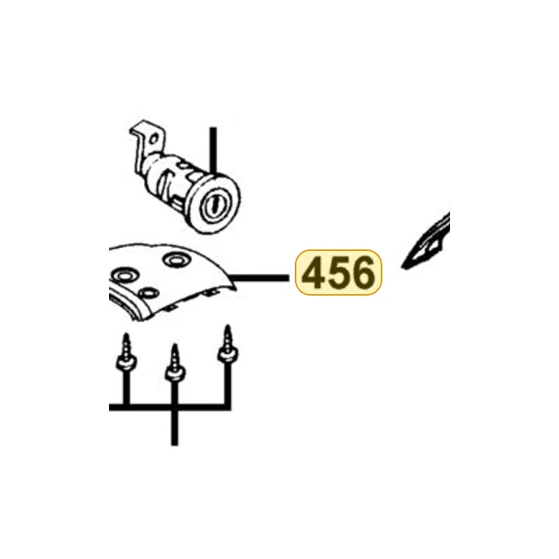 83750-KEB7-900-R8P COVER RR CENTER — diagram cutout