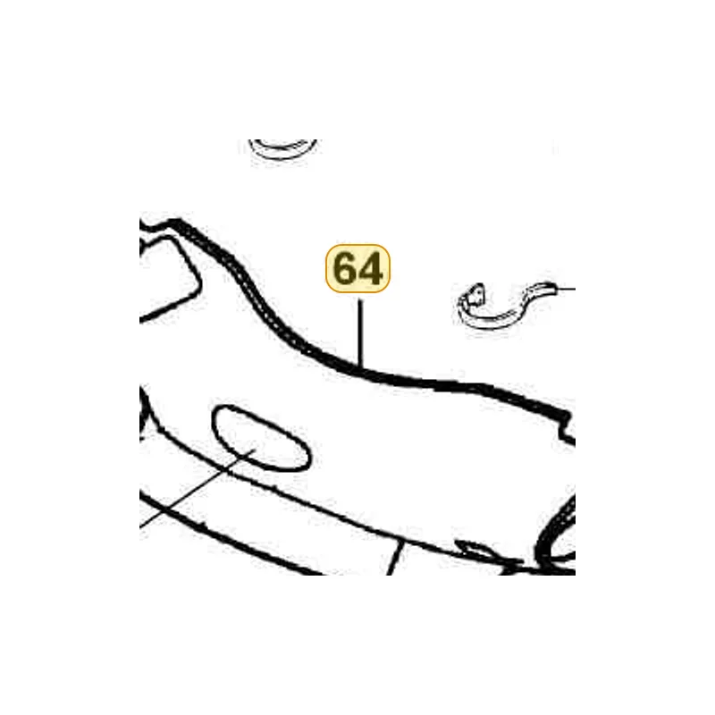 53205-KEB7-800-Y5P COVER FR HANDLE — diagram cutout