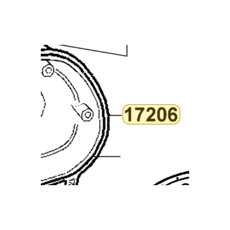 17206-KEB7-900 CASE AIR/C — diagram cutout